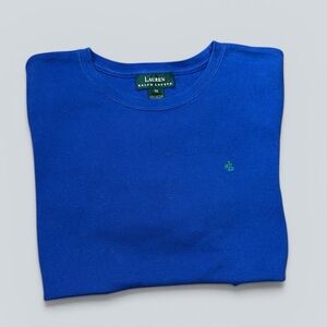 Lauren Ralph Lauren Blue Short Sleeve Tee